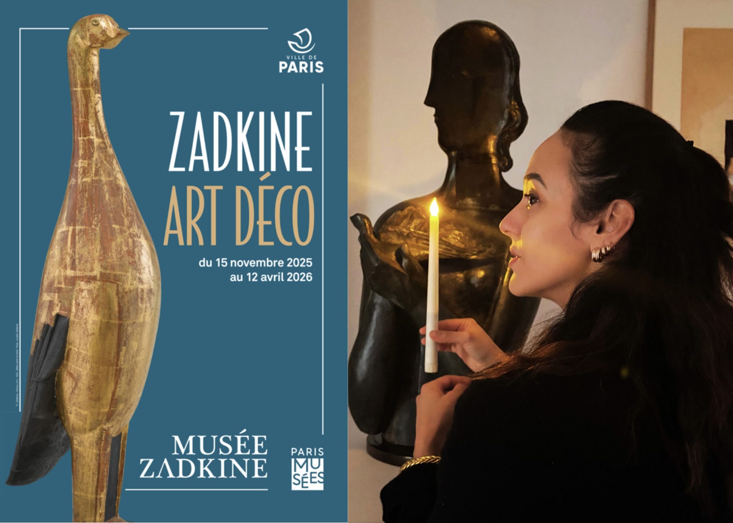 Visite imaginaire Zadkine Art déco